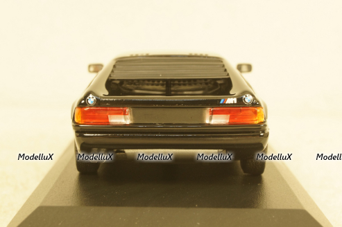 BMW M1 1979, black, 940025021, Maxichamps 1:43