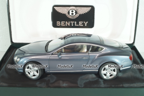 Bentley Continental GT 2011, grey, 100139920, Minichamps 1:18