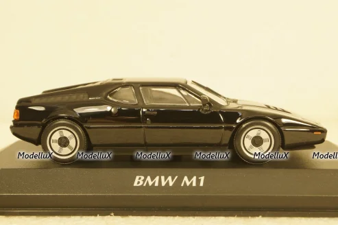 BMW M1 1979, black, 940025021, Maxichamps 1:43