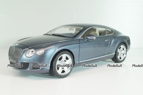 Bentley Continental GT 2011, grey, 100139920, Minichamps 1:18