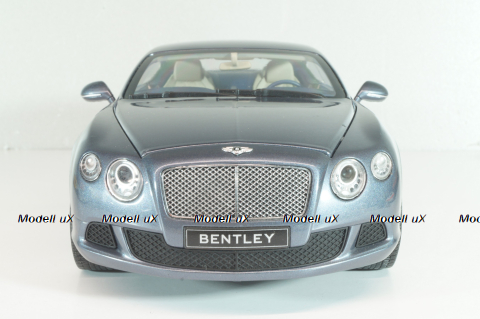 Bentley Continental GT 2011, grey, 100139920, Minichamps 1:18