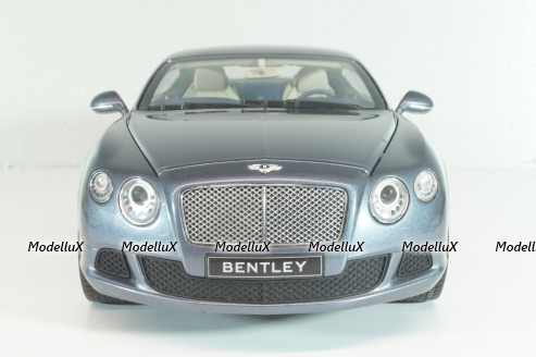 Bentley Continental GT 2011, grey, 100139920, Minichamps 1:18