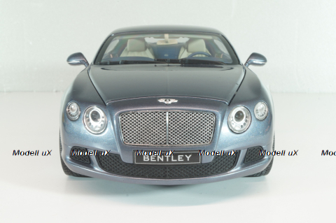 Bentley Continental GT 2011, grey, 100139920, Minichamps 1:18