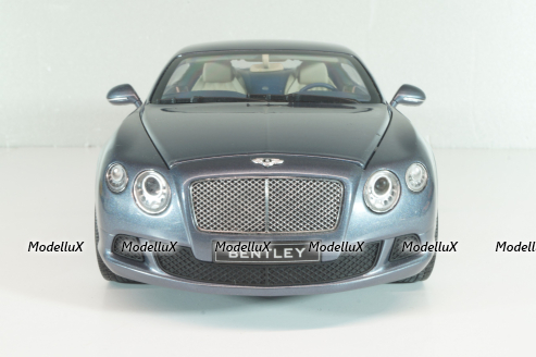 Bentley Continental GT 2011, grey, 100139920, Minichamps 1:18