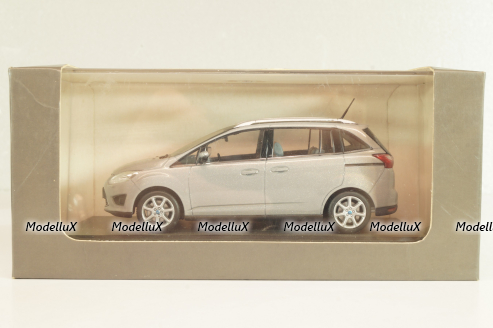 Ford Grand C-Max Grand 2010, Polar Silver, 400089101, Minichamps 1:43