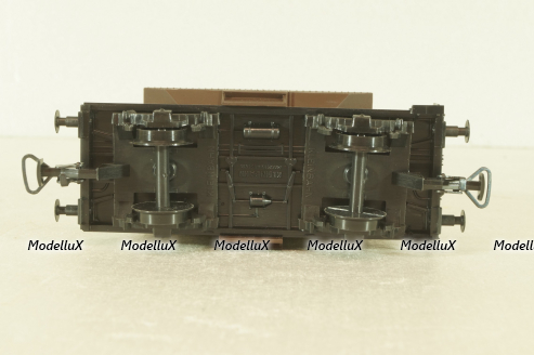 Вагон грузовой саморазгрузочный, 2-х осный, DR, эпоха III, brown, , 335, Kleinbahn 1:87 HO