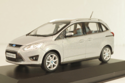Ford Grand C-Max Grand 2010, Polar Silver, 400089101, Minichamps 1:43