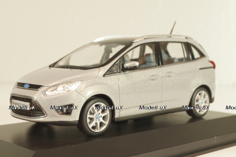Ford Grand C-Max Grand 2010, Polar Silver, 400089101, Minichamps 1:43