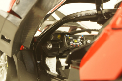 Ferrari FXX-K Evoluzione #54 red, Burago 1:18
