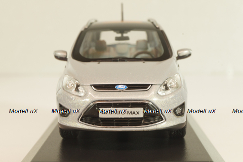 Ford Grand C-Max Grand 2010, Polar Silver, 400089101, Minichamps 1:43
