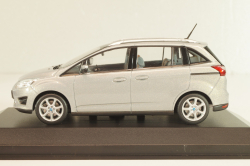 Ford Grand C-Max Grand 2010, Polar Silver, 400089101, Minichamps 1:43