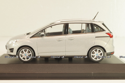 Ford Grand C-Max Grand 2010, Polar Silver, 400089101, Minichamps 1:43