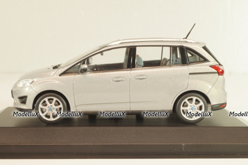 Ford Grand C-Max Grand 2010, Polar Silver, 400089101, Minichamps 1:43