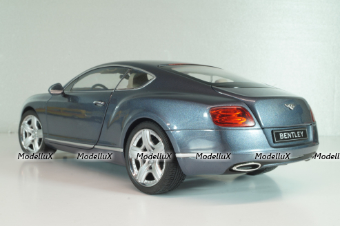 Bentley Continental GT 2011, grey, 100139920, Minichamps 1:18