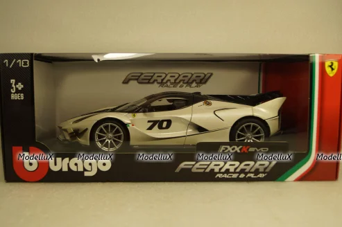 Ferrari FXX-K Evoluzione #70 2018, Bburago 1:18