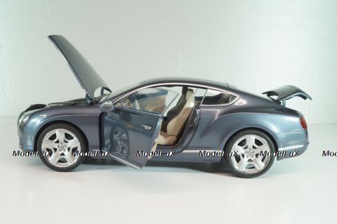 Bentley Continental GT 2011, grey, 100139920, Minichamps 1:18