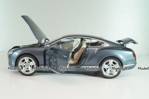 Bentley Continental GT 2011, grey, 100139920, Minichamps 1:18