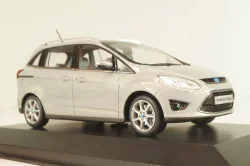Ford Grand C-Max Grand 2010, Polar Silver, 400089101, Minichamps 1:43
