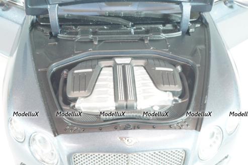 Bentley Continental GT 2011, grey, 100139920, Minichamps 1:18