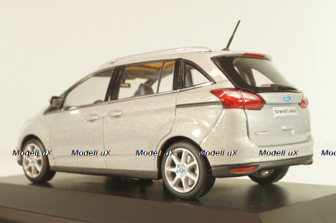 Ford Grand C-Max Grand 2010, Polar Silver, 400089101, Minichamps 1:43