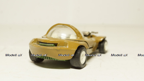 Ford Scorpio silver with chrome wheels, Schabak 1:24