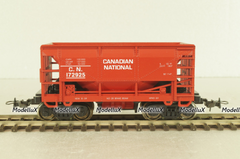 Вагон для перевозки руды Canadian National, 4-х осный, темно-красный, HO, T051-29515, Mehano 1:87