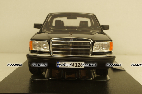 Mercedes 560 SEL S-Klass (W126) 1985 черный, iScale 1:18