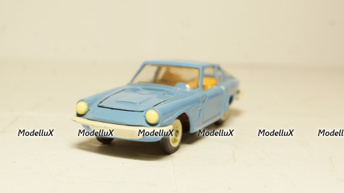 Мазерати Мистраль Купе, голубой, 1:43
