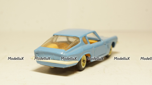 Мазерати Мистраль Купе, голубой, 1:43