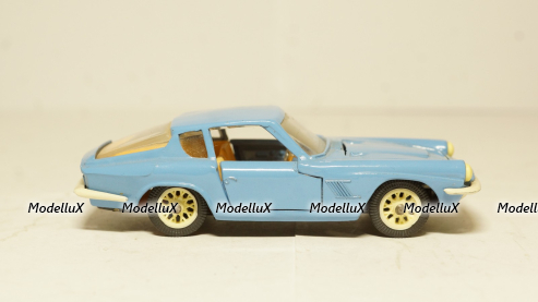Мазерати Мистраль Купе, голубой, 1:43