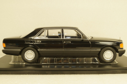 Mercedes 560 SEL S-Klass (W126) 1985 черный, iScale 1:18