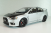 Mitsubishi Lancer Evo X 2008, silver, Viat 1:18