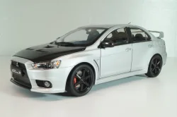 Mitsubishi Lancer Evo X 2008, silver, Viat 1:18