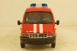 Газ-3221, Газель, пожарная, Агат 1:43