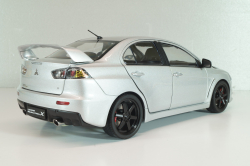 Mitsubishi Lancer Evo X 2008, silver, Viat 1:18