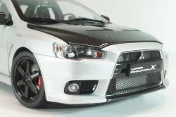 Mitsubishi Lancer Evo X 2008, silver, Viat 1:18