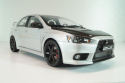 Mitsubishi Lancer Evo X 2008, silver, Viat 1:18