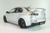Mitsubishi Lancer Evo X 2008, silver, Viat 1:18