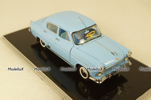 Газ М-21 Волга голубая, V43 (MTC) 1:43