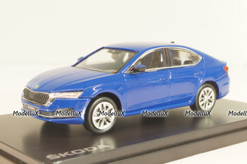 Skoda Octavia IV 2020, blue, AB-036MQ, Abrex 1:43