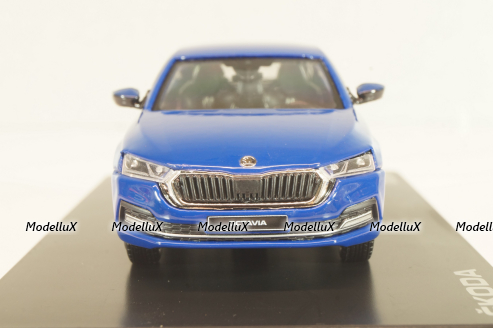 Skoda Octavia IV 2020, blue, AB-036MQ, Abrex 1:43