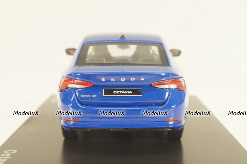 Skoda Octavia IV 2020, blue, AB-036MQ, Abrex 1:43