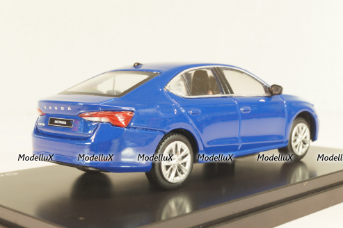 Skoda Octavia IV 2020, blue, AB-036MQ, Abrex 1:43