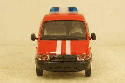 Газ-3221, Газель, пожарная 01,Агат 1:43