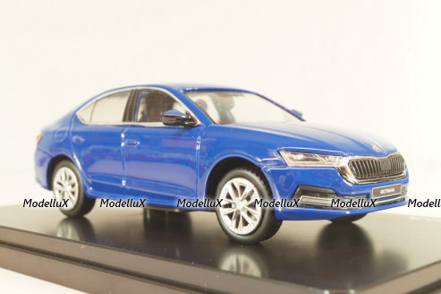 Skoda Octavia IV 2020, blue, AB-036MQ, Abrex 1:43