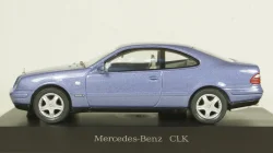 Mercedes CLK 230 (C208) 1997, blue, B66005739, Herpa 1:43