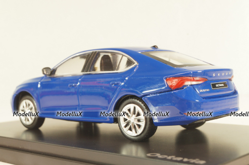 Skoda Octavia IV 2020, blue, AB-036MQ, Abrex 1:43