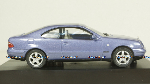 Mercedes CLK 230 (C208) 1997, blue, B66005739, Herpa 1:43
