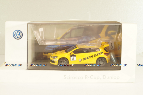 Volkswagen Scirocco R-Cup Dunlop #6 2012, yellow, 1K8099300LAAX,  Spark 1:43