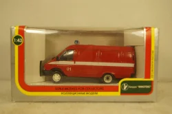 Газ-3221, Газель, пожарная 01,Агат 1:43